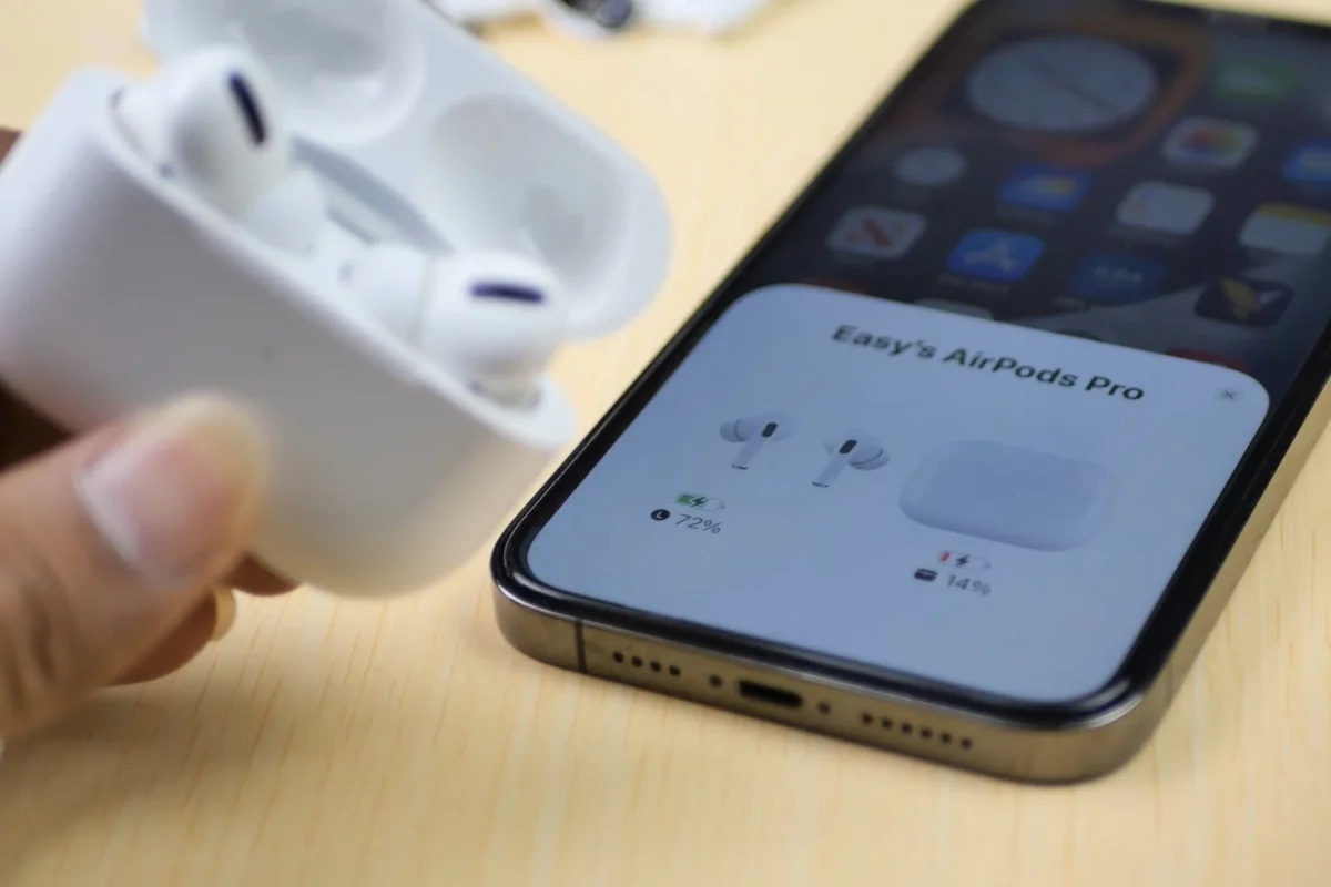 1 bên tai nghe Airpods Pro không nhận sạc