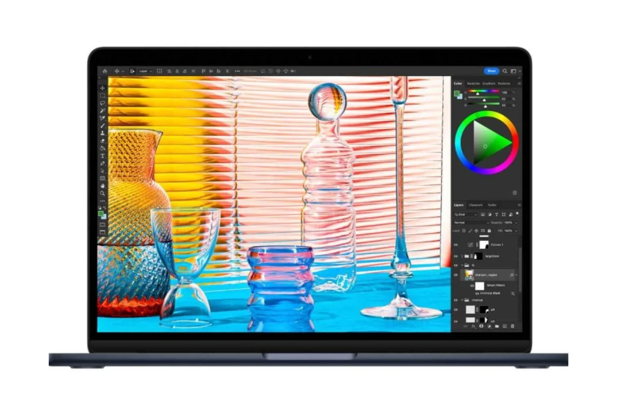 Đồ họa chỉnh sửa ảnh trên MacBook Pro M2 2022 13 inch (8GB RAM | 256GB)