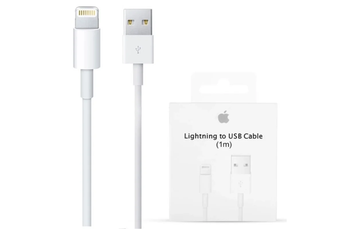 Cáp sạc USB to Light ning Chính hãng 1m - Thiết Kế Đơn Giản, Chất Lượng Chính Hãng Apple