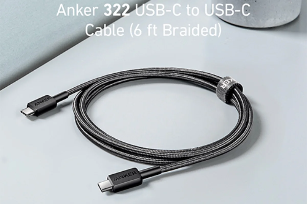 Cáp Type-C to Type-C Anker  A81F6 322 1.8m