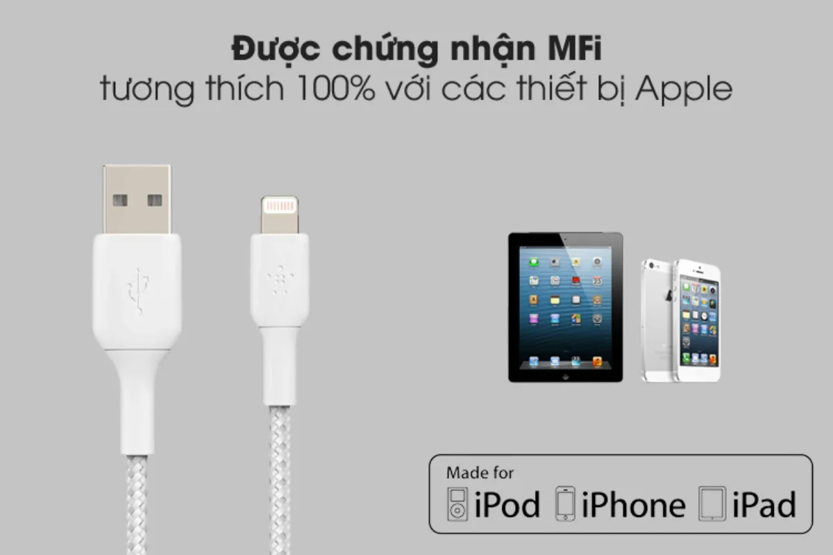 Chứng Nhận MFI - Đảm bảo an toàn sử dụng