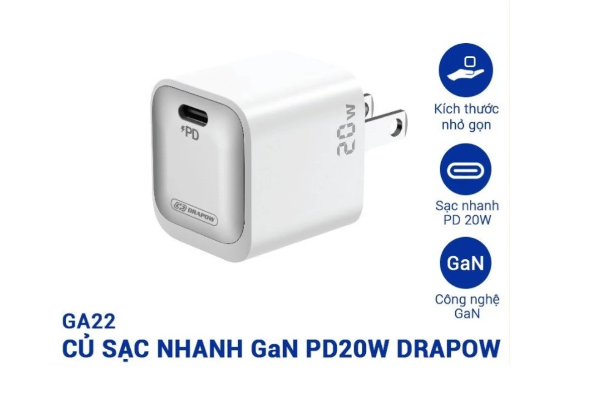 Cổng Sạc Type-C PD 20W