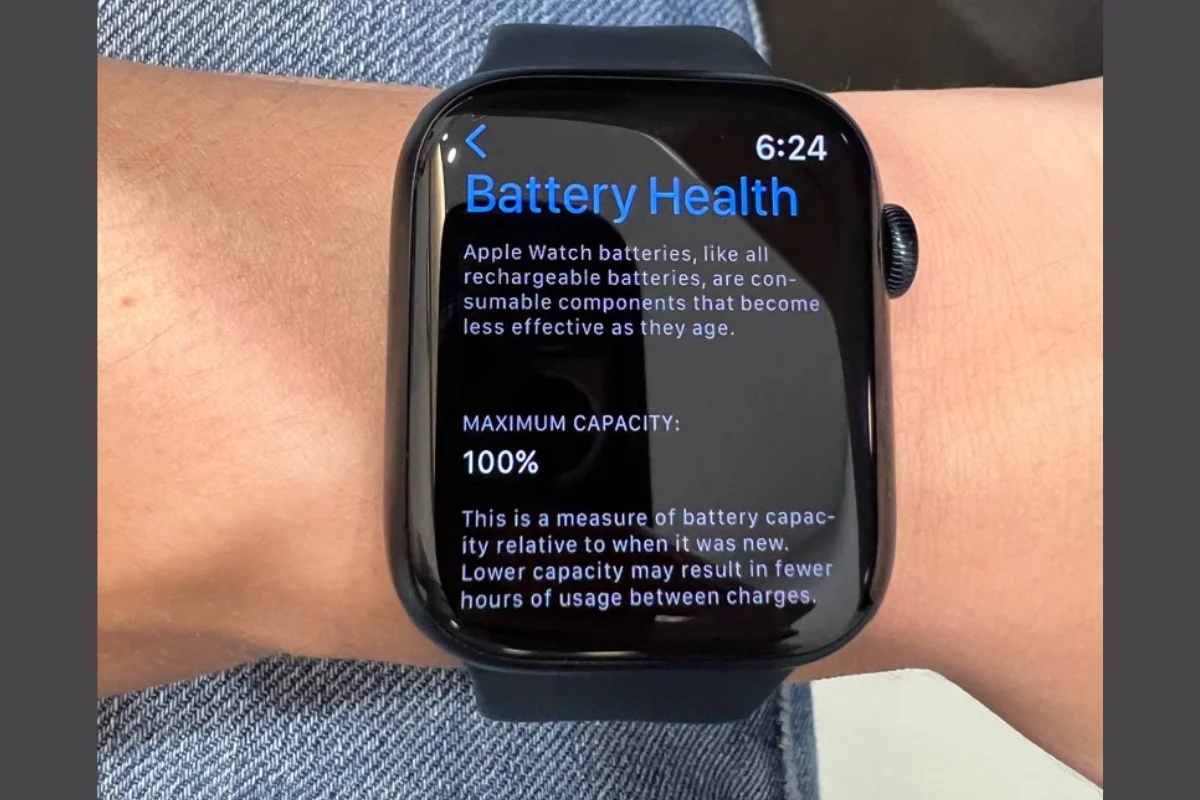 Pin của Apple Watch Series 7 Nhôm LTE Cũ