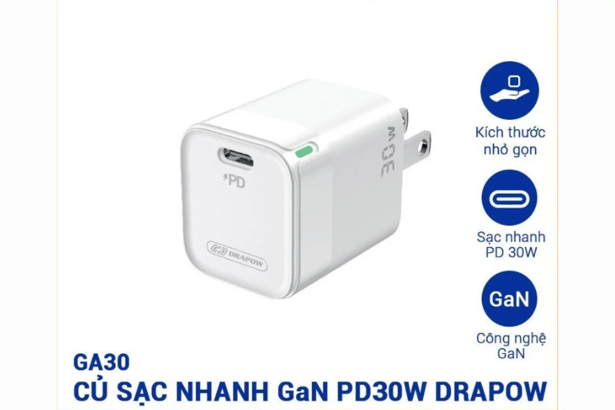 Thông số kỹ thuật của Mini Cube Drapow GA30 30w