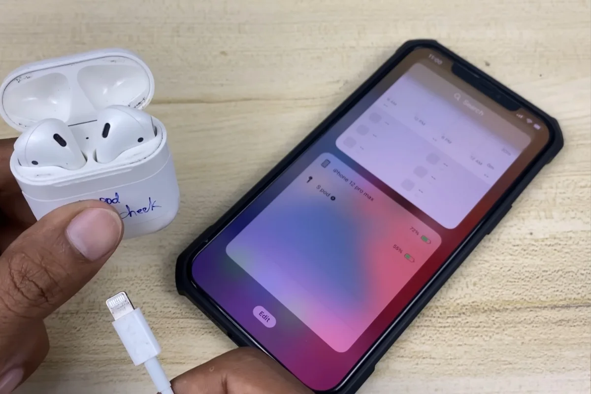 Hộp sạc Airpods 1 mau hết pin