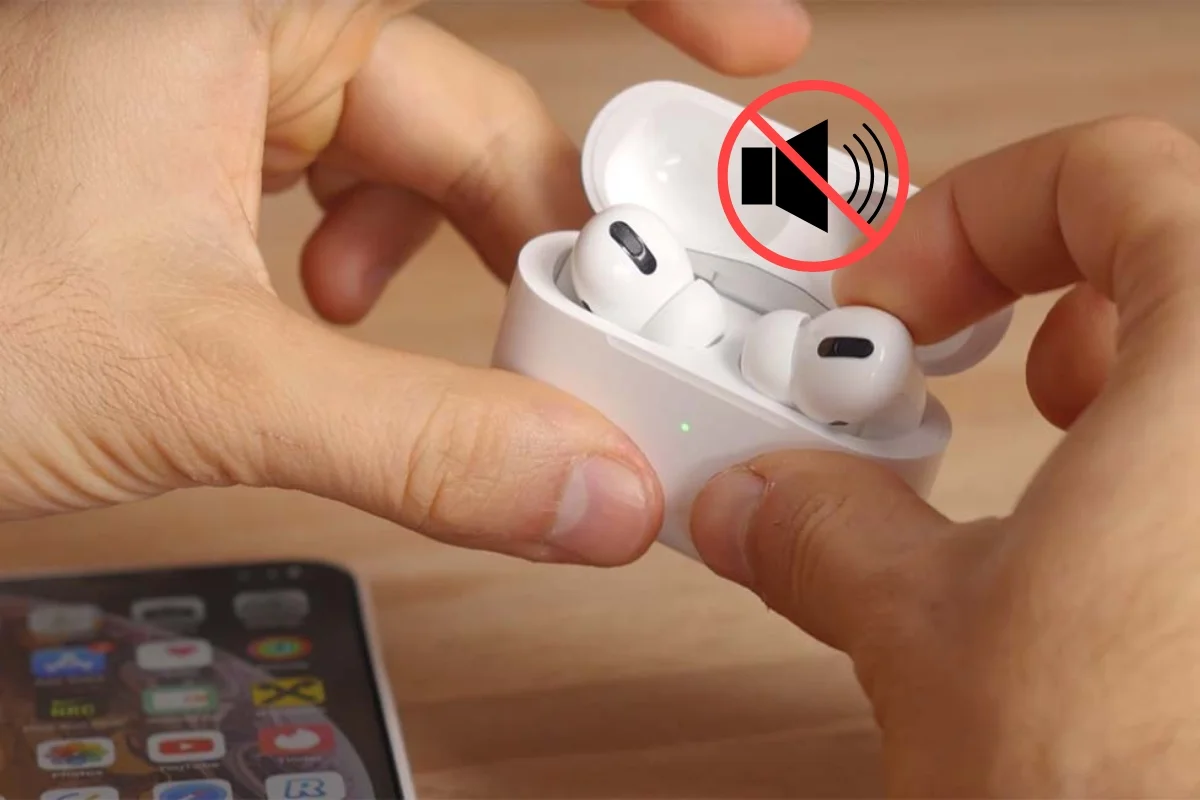 Loa Airpods Pro 1 bị lỗi mất âm thanh