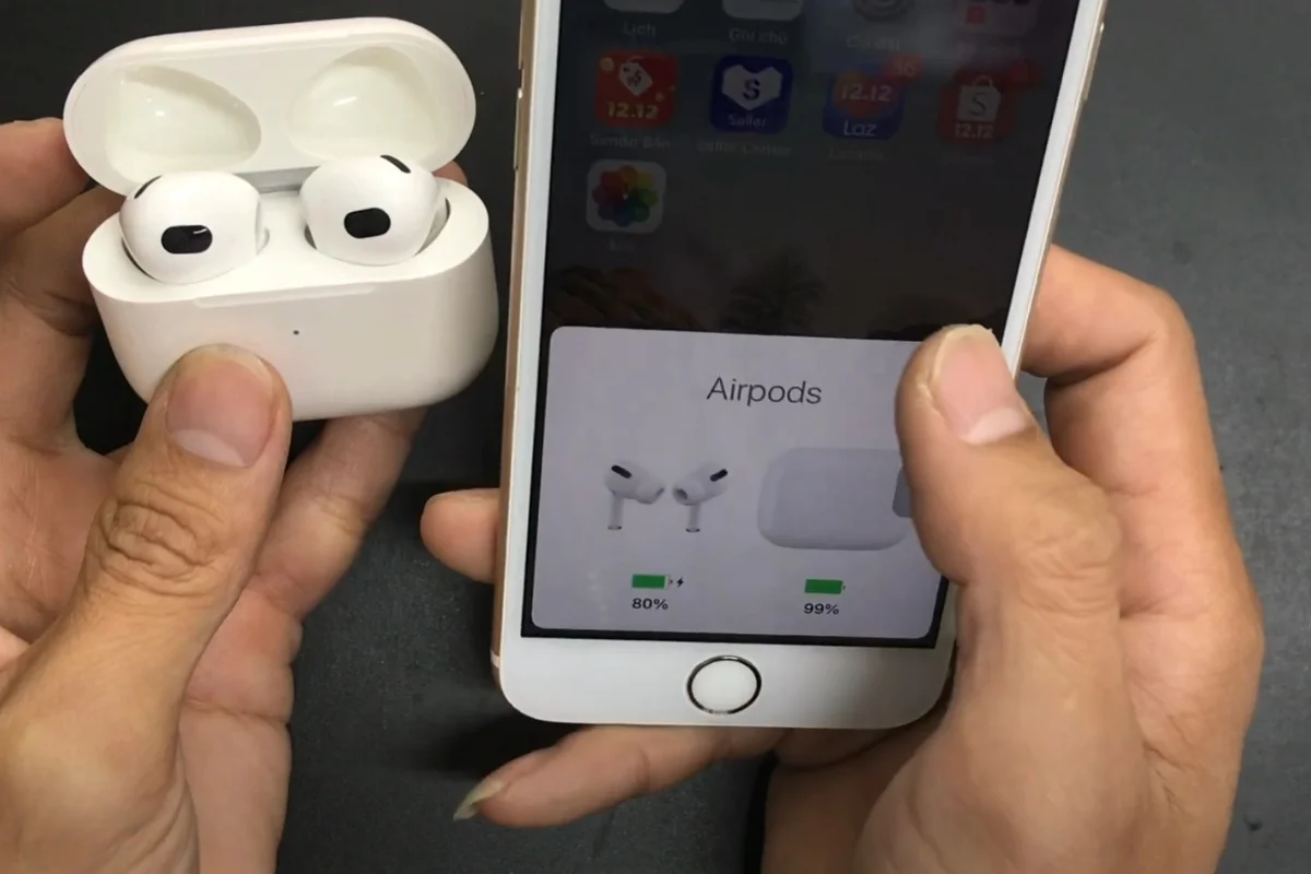 Thay pin hộp sạc Airpods 3